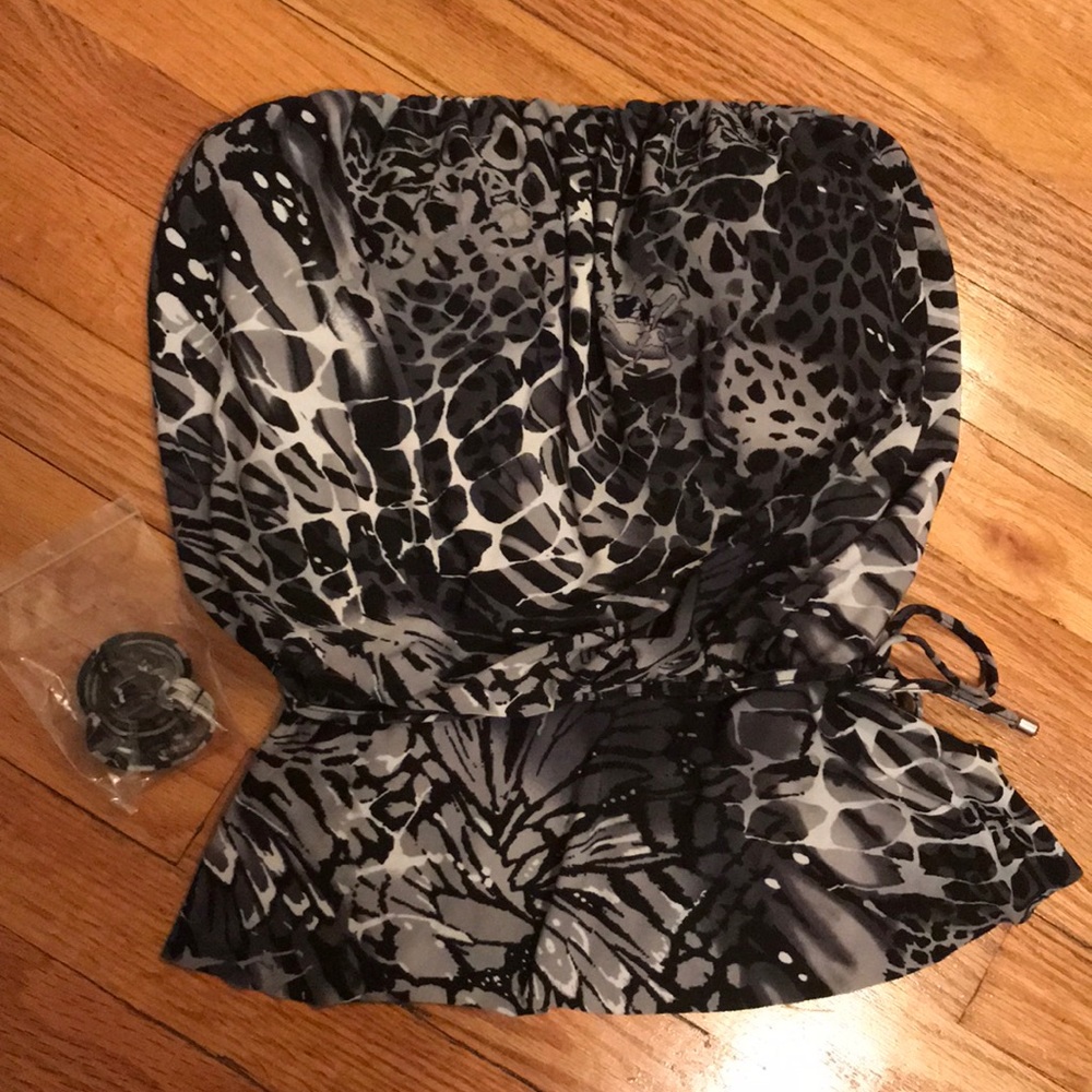 Flowy tankini bathing suit top!